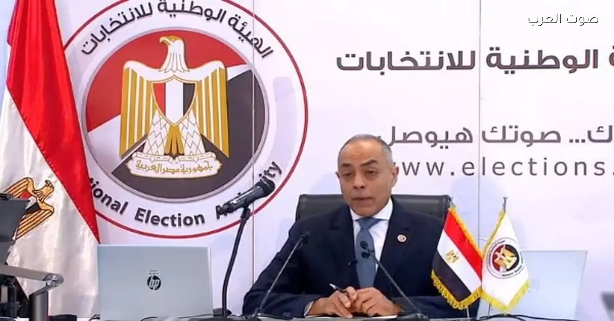 مؤتمر الهيئة الوطنية يعلن انتهاء اليوم الأول لتصويت المصريين في الخارج مع إلغاء 30 دائرة