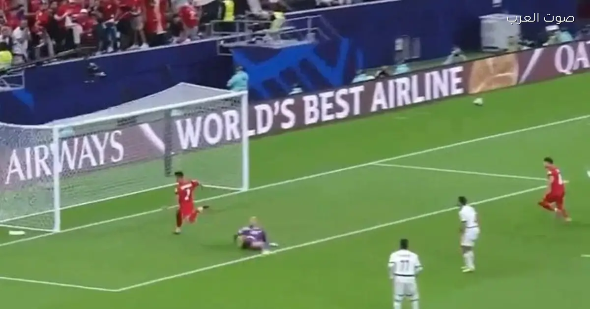 محمد أبو حشيش يحرز الهدف الأول للأردن في شباك مصر بكأس العرب