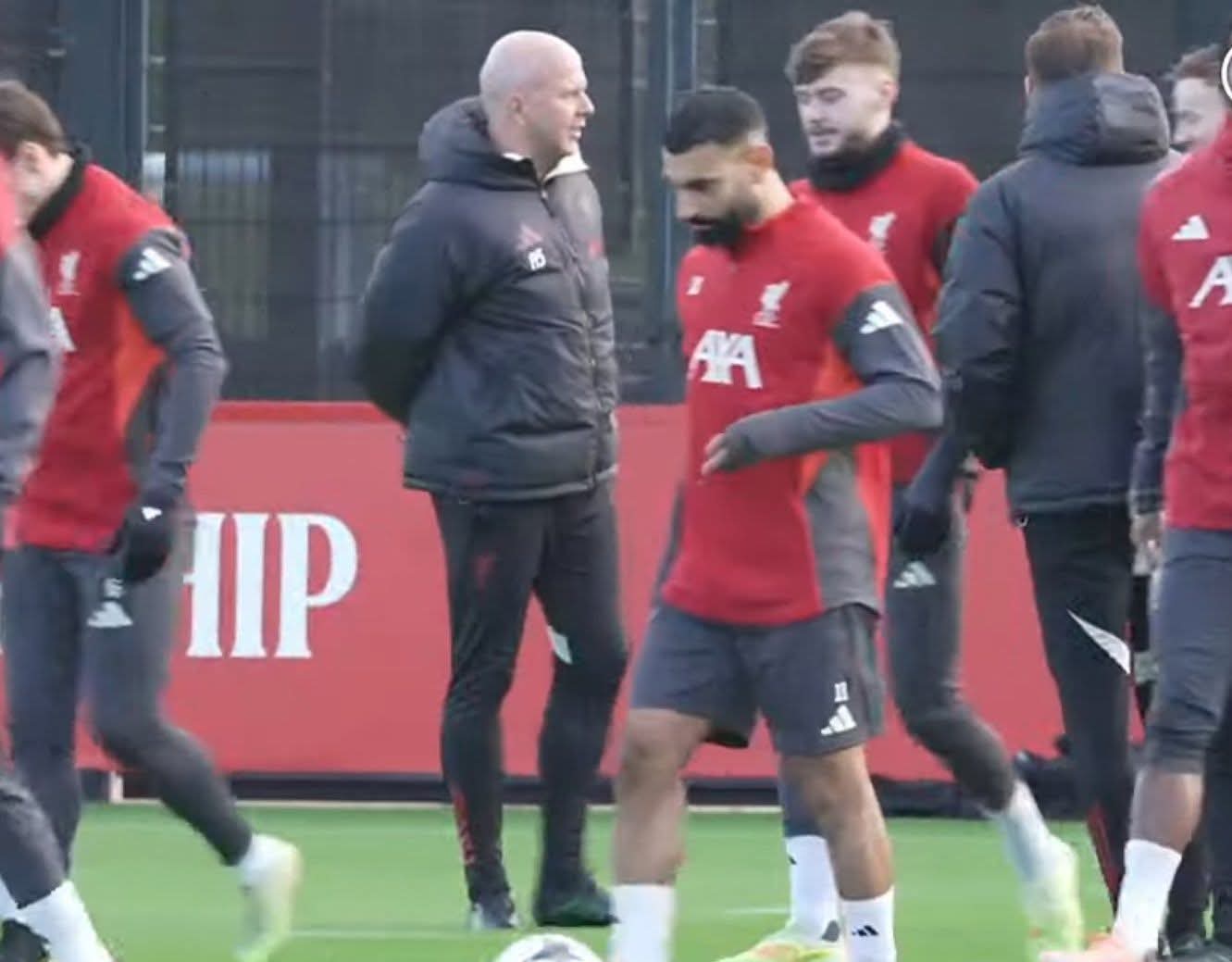 محمد صلاح في تدريبات ليفربول اليوم شوفوا الصور