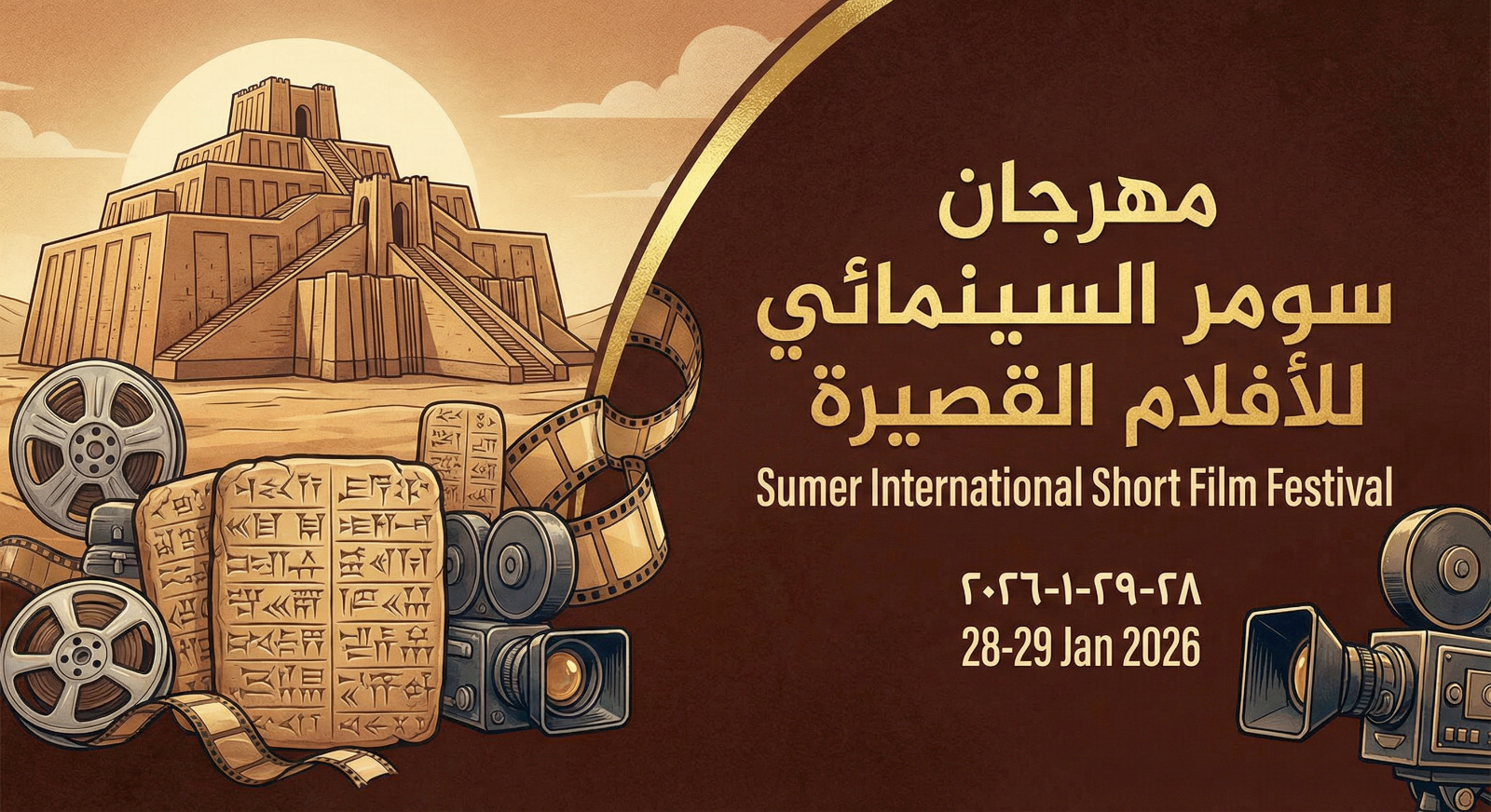 مدير مهرجان سومر للأفلام القصيرة: 5 مسابقات في الدورة الثانية وموعد غلق الاشتراك 28 ديسمبر 2 مدير مهرجان سومر للأفلام القصيرة 5 مسابقات في الدورة الثانية