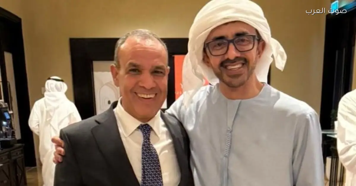 وزير الخارجية يقابل الشيخ عبد الله بن زايد علشان يناقشوا القضايا اللي تهمهم مع بعض