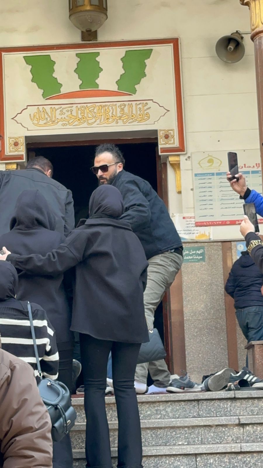 1768479859 288 جنازة شقيقة إبراهيم سعيد من مسجد الإيمان بمكرم عبيد وسط