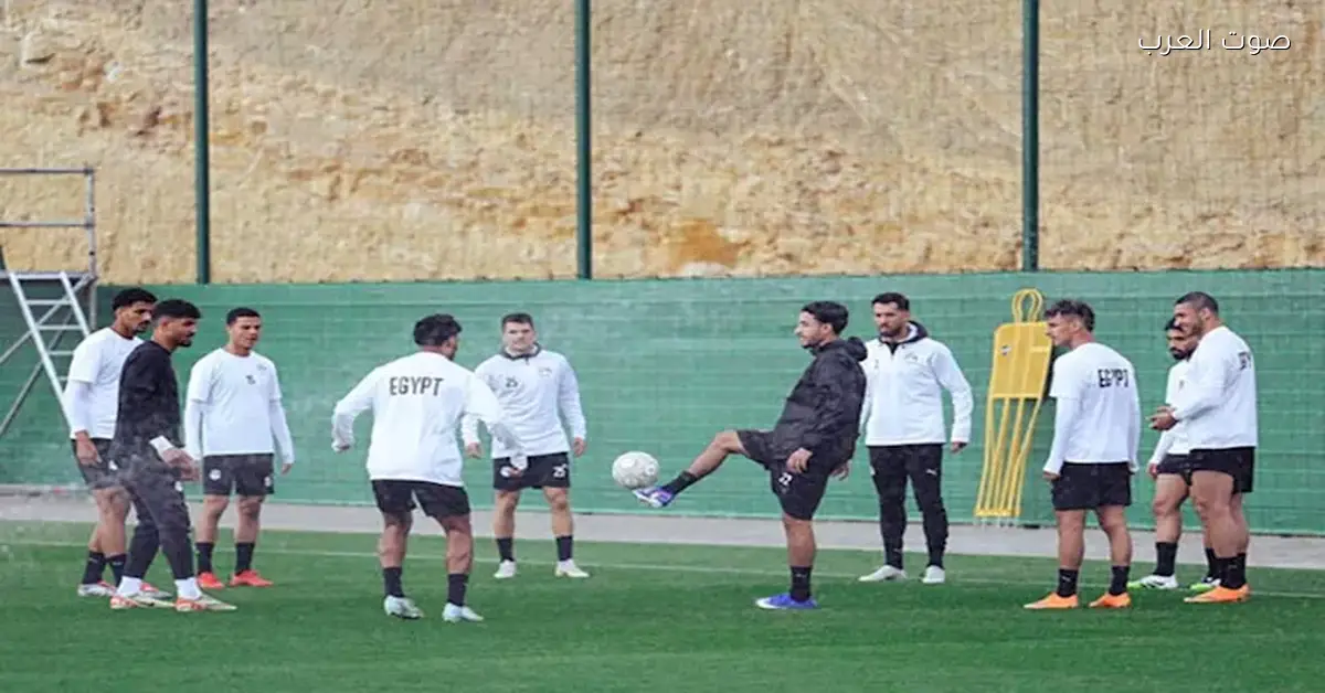 استعدادات منتخب مصر لمواجهة بنين في كأس الأمم تتجلى في 25 صورة