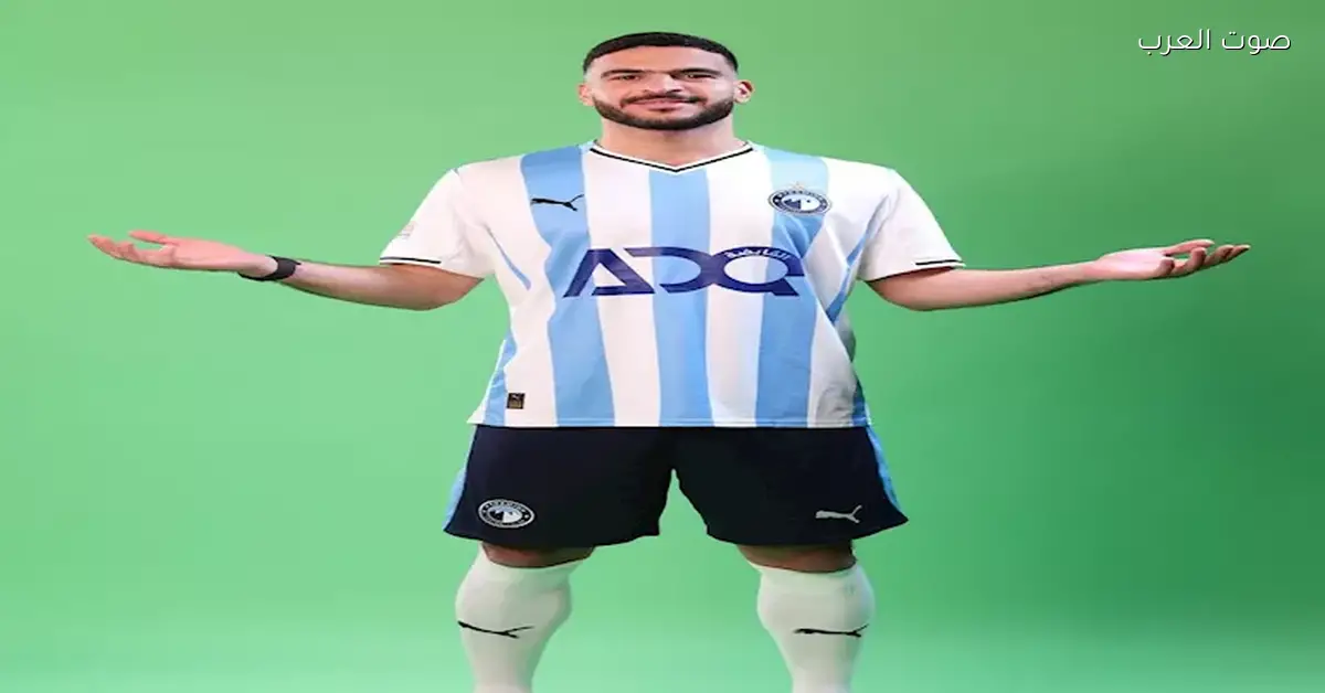 بيراميدز يعلن عن التعاقد مع حامد حمدان ويستعرض رسالة خاصة من علم فلسطين